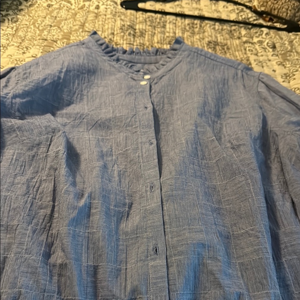 Men's Blue Casual Jacket